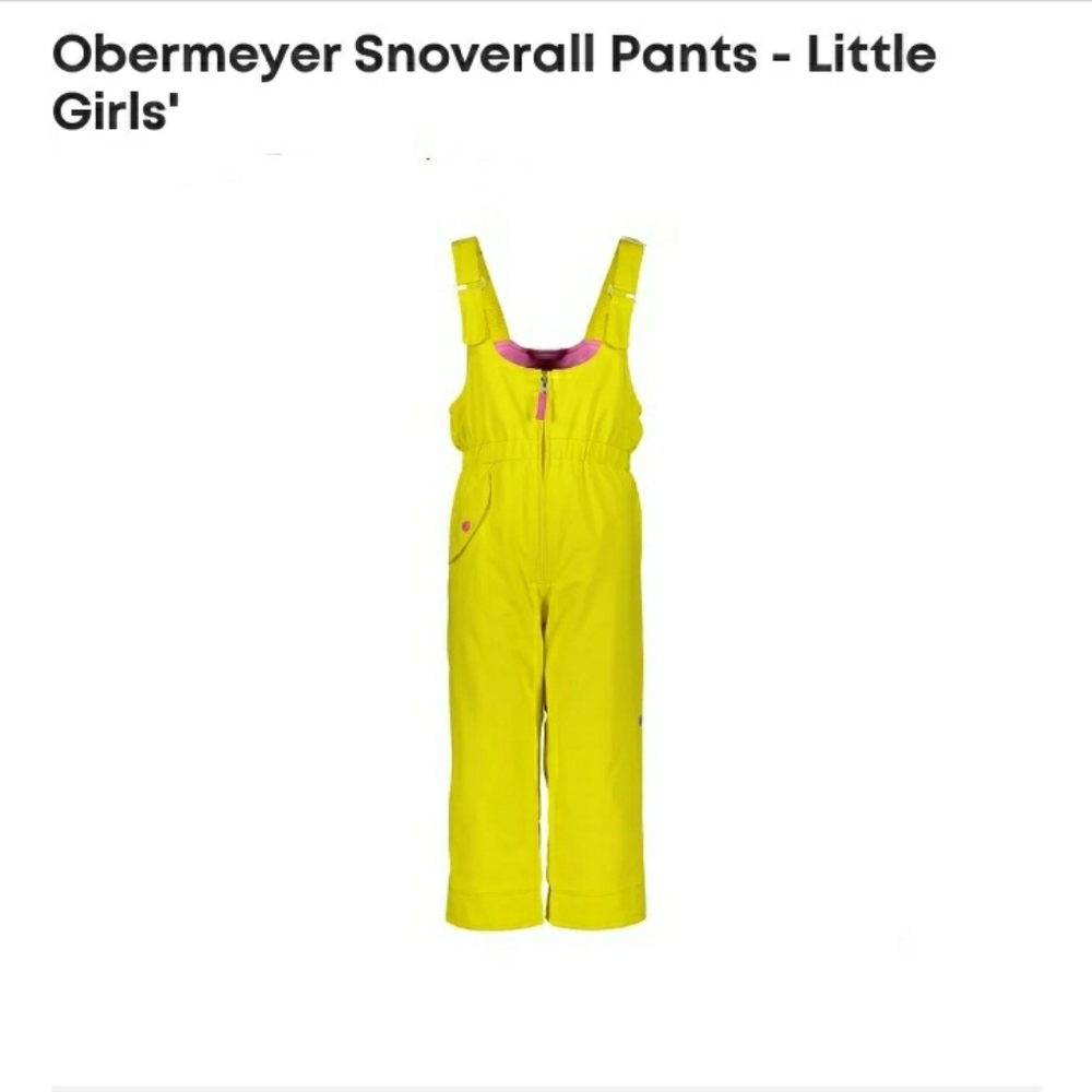 Obermeyer snoverall pants
